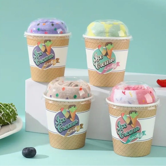 Accessories - Novelty Fun Ice Cream Socks
